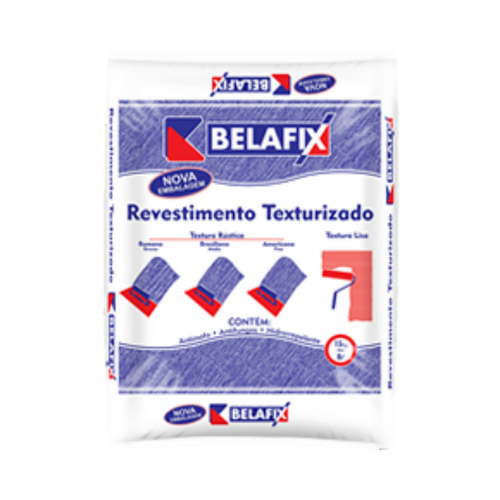 Revestimento Texturizado Rústico Belafix 15 kg