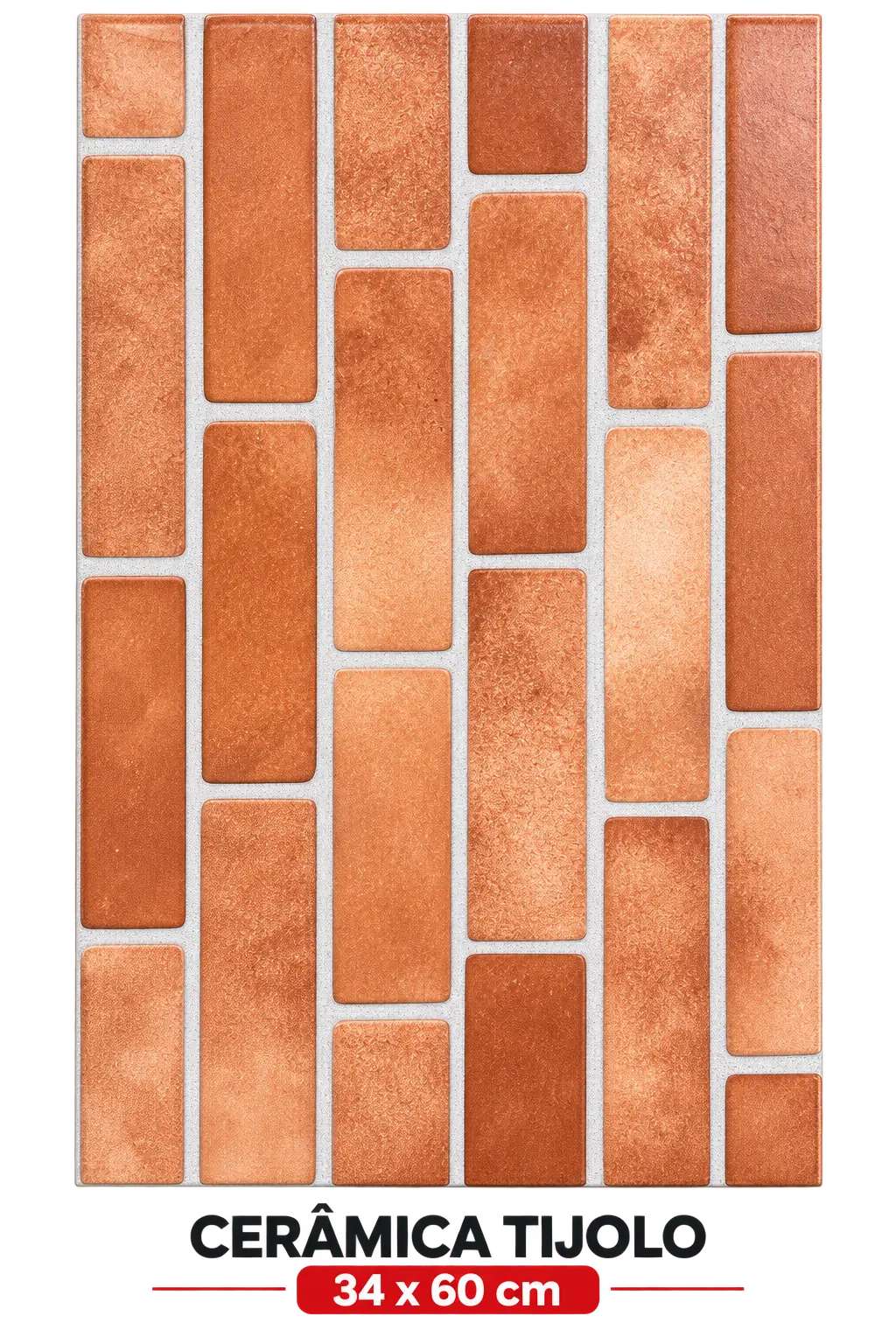 Cerâmica Tijolo 34x60