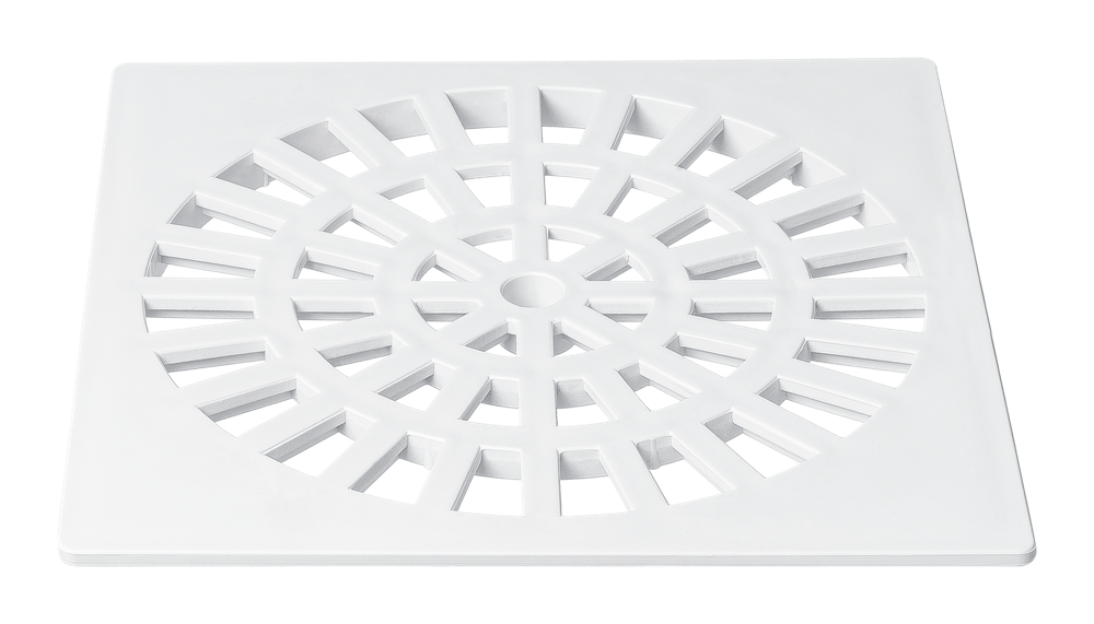 Grelha para Caixa Sifonada de 150mm - Quadrada Herc
