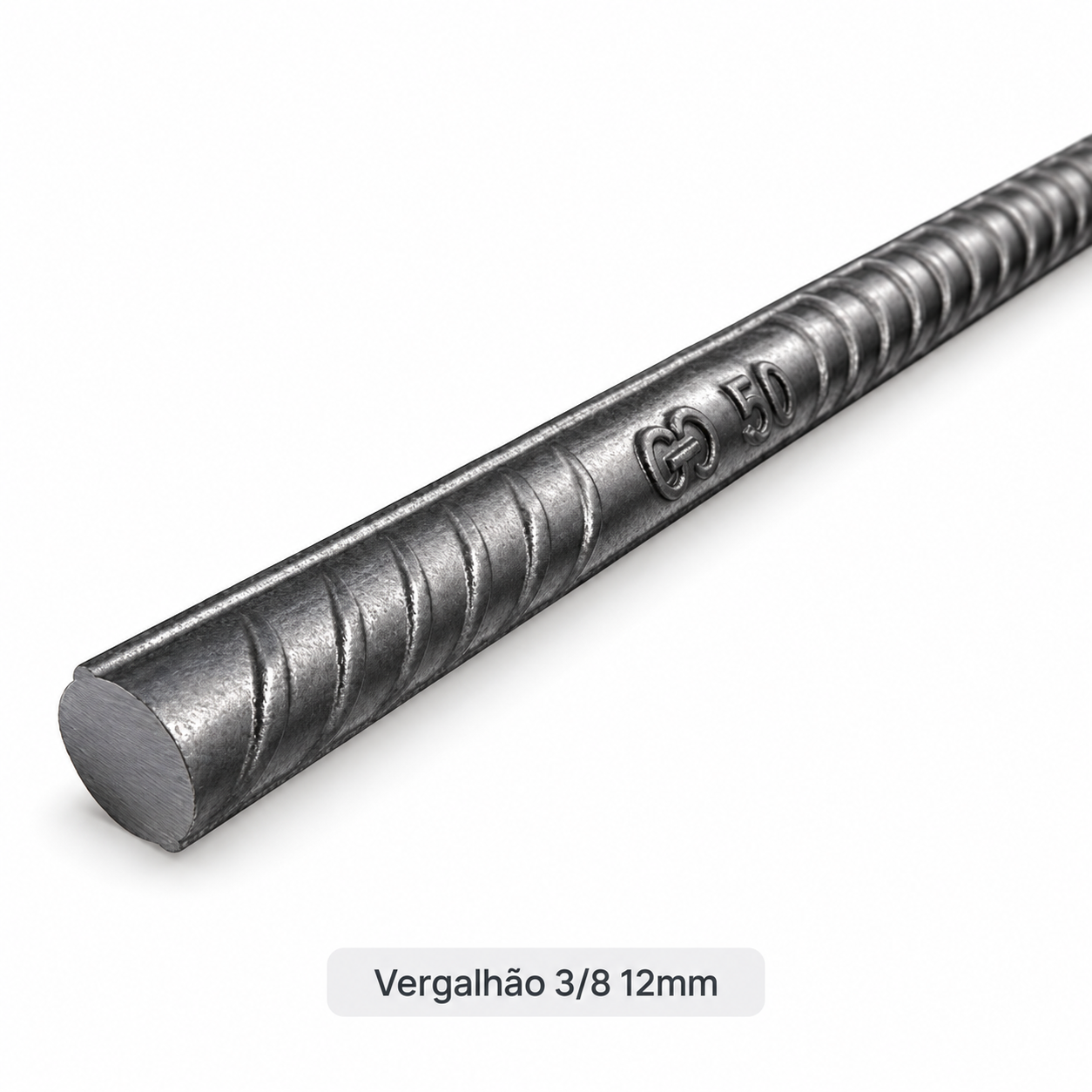 Vergalhão 3/8″ (10 mm) — 12 m