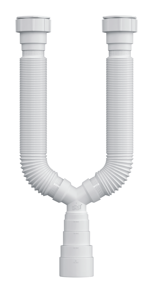 Sifão Tubo Extensivo Duplo DN 38/40/48/50 Herc