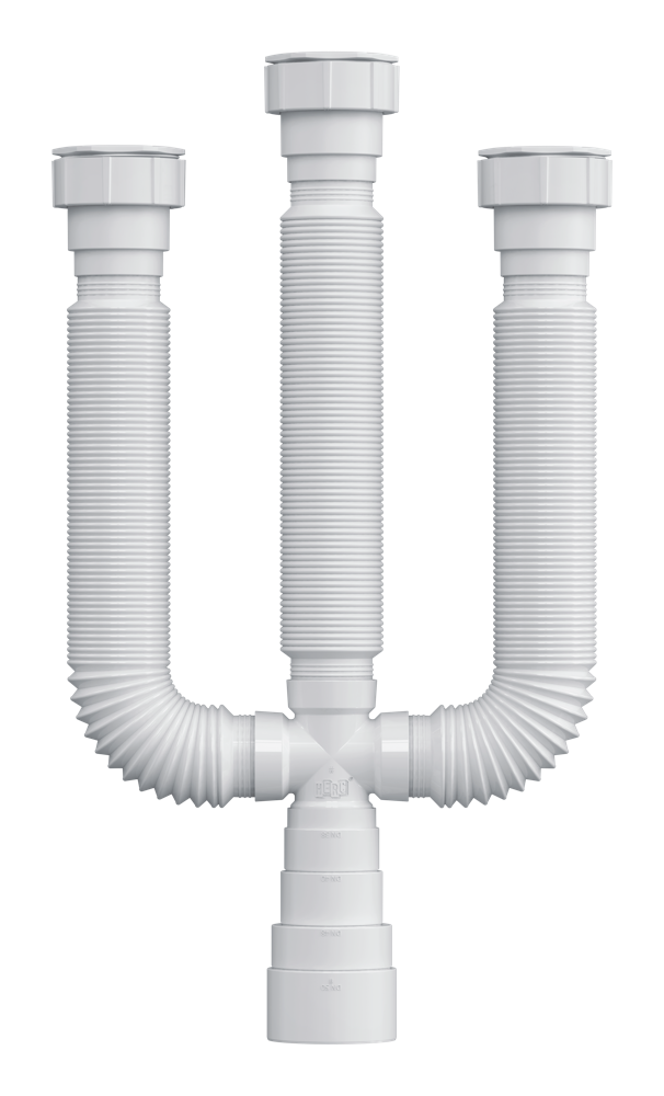 Sifão Tubo Extensivo Triplo DN 38/40/48/50 Herc