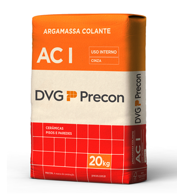 Argamassa Colante AC I Cinza DVG Precon 20 kg