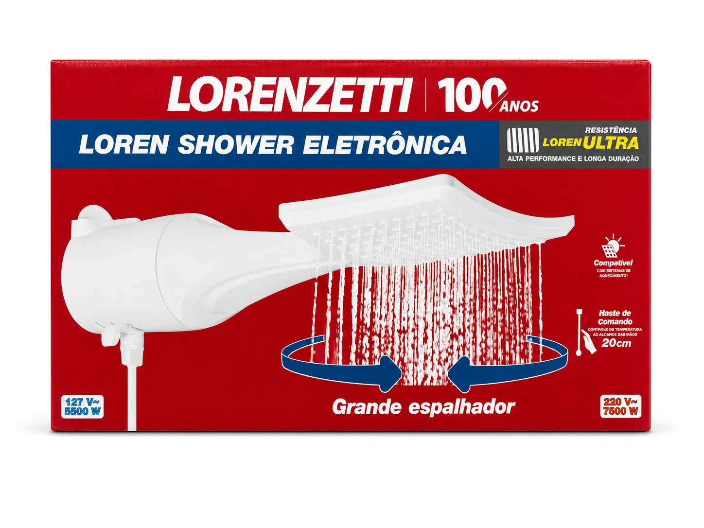 Chuveiro Lorenzetti Loren Shower Eletrônica
