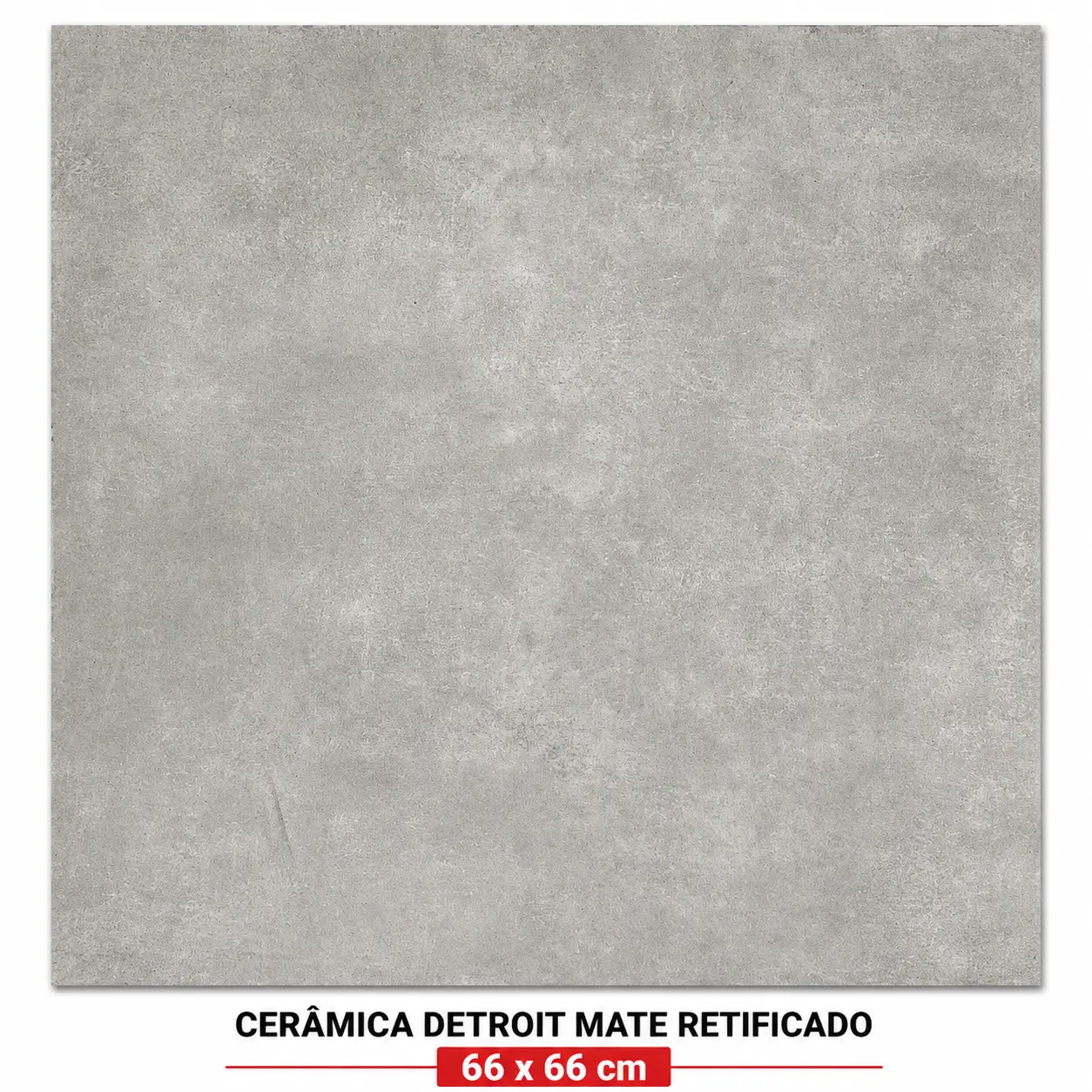 Cerâmica Detroit Mate Retificado 66x66