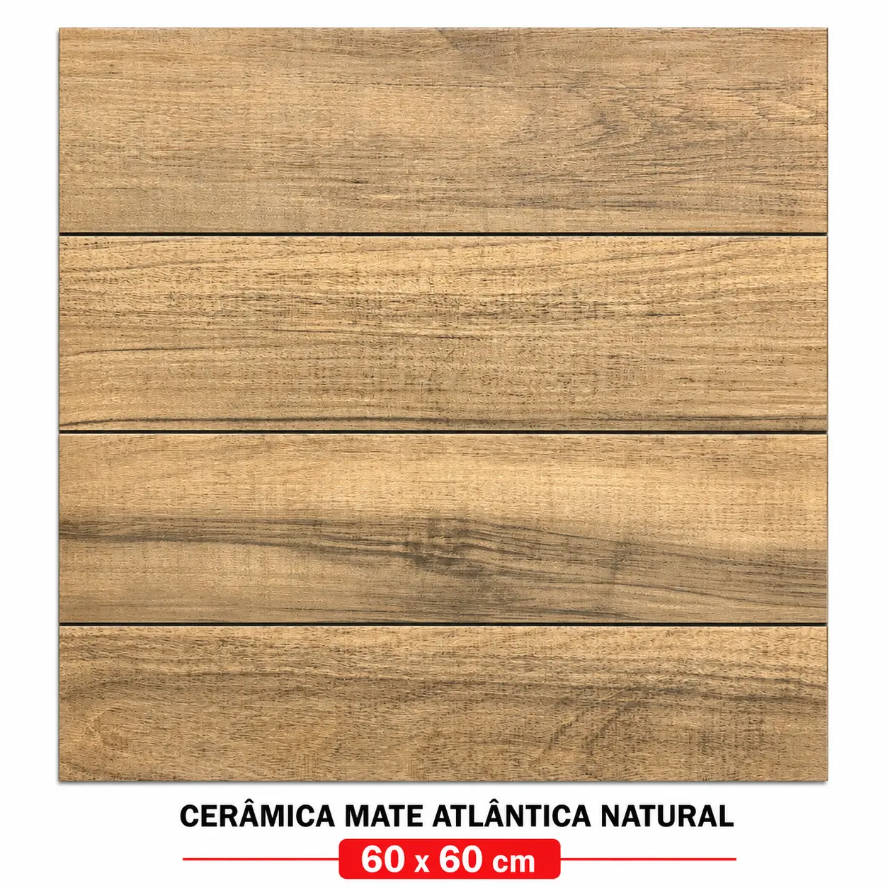 Cerâmica Mate Atlântica Natural 60x60